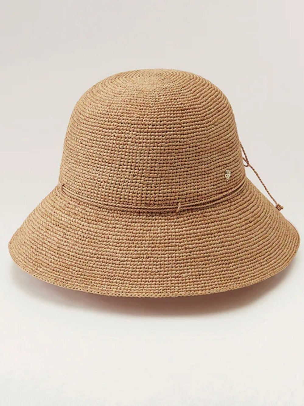 Helen Kaminski 100% Raffia Sun Hat Adjustable Rollable One-Size Luxury - Picture 2 of 9
